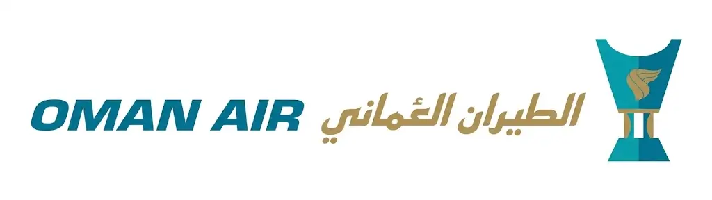 Oman Air Logo - Flys to Dubai