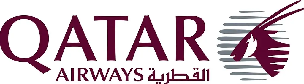 Qatar airways Logo - FLys To Dubai