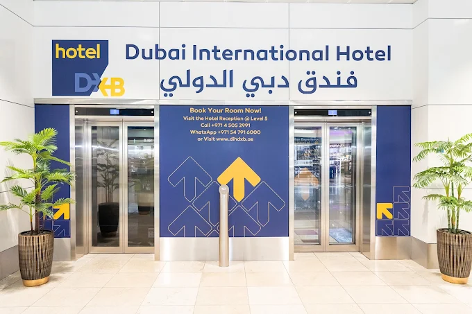Dubai International Hotel inside Airport - Flys to Dubai